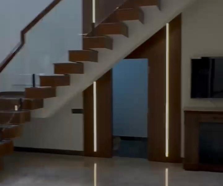 Modern Drawing Room stairs
